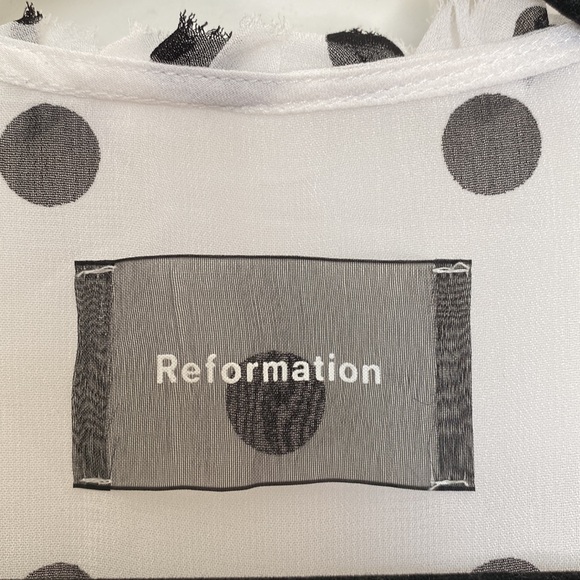 Polka dot Reformation dress - Picture 2 of 3